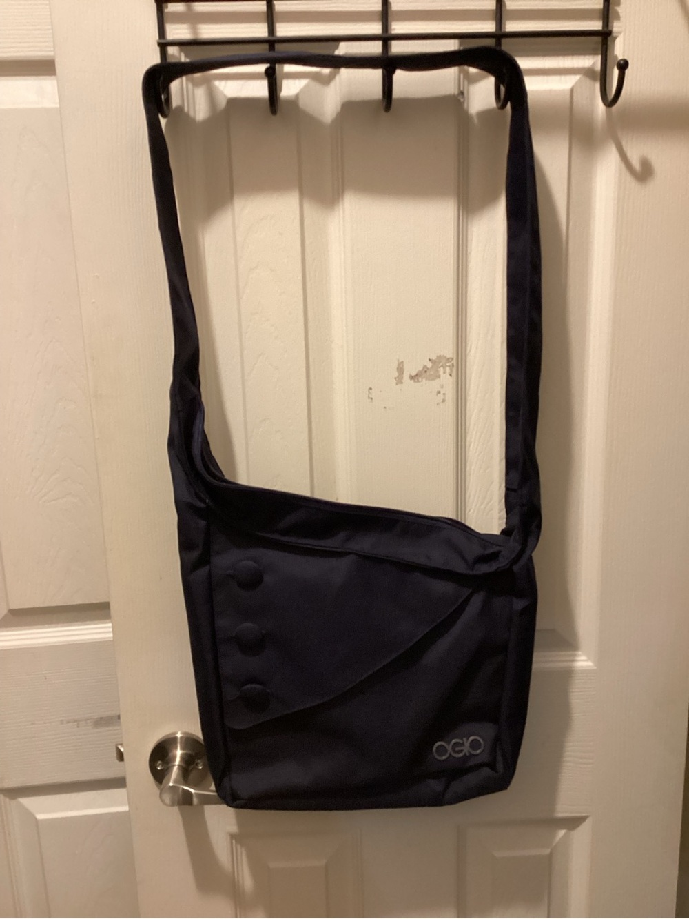 OGIO Navy Messenger Crossbody Bag for Men